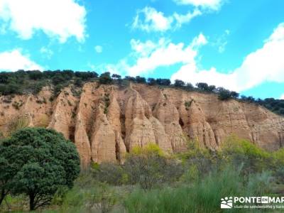 Cárcavas del Río Perales - Sierra Oeste de Madrid; senderos viajes y turismo; turismo activo